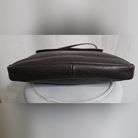 EUC Longchamp Brown Leather Shoulder Bag - Picture 5 of 14